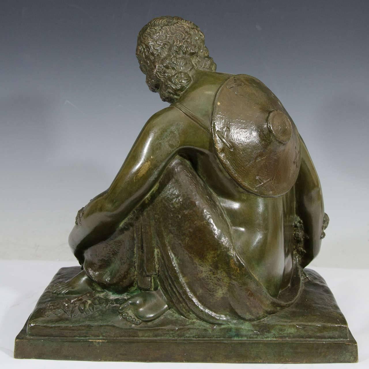 Marcel-André Bouraine, Nude, French Art Deco Bronze Sculpture, circa 1920s For Sale 1