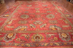 Large Antique Red All-Over Oushak