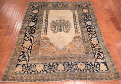 19th Century Persian Tabriz Prayer Rug