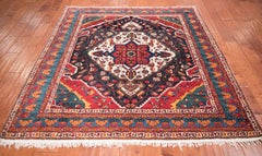 Red and Blue Afshar Rug, circa 1920s