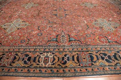 Antique Signed Persian Joshaghan Carpet 19th Century