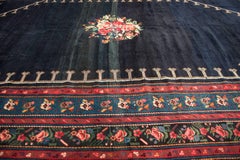 Regal Blue Antique Caucasian Karabagh Carpet, circa 1900