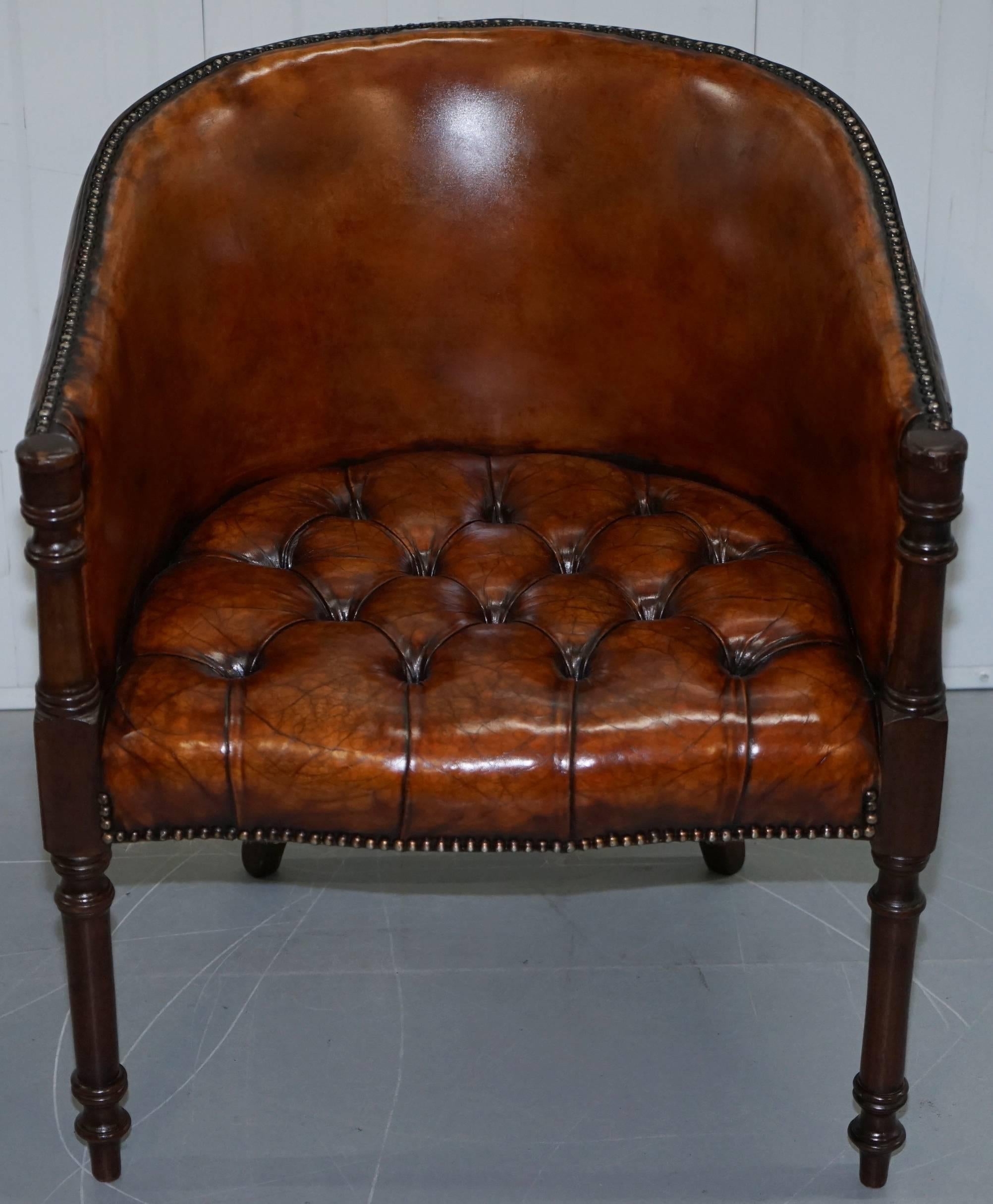 chesterfield tub chairs
