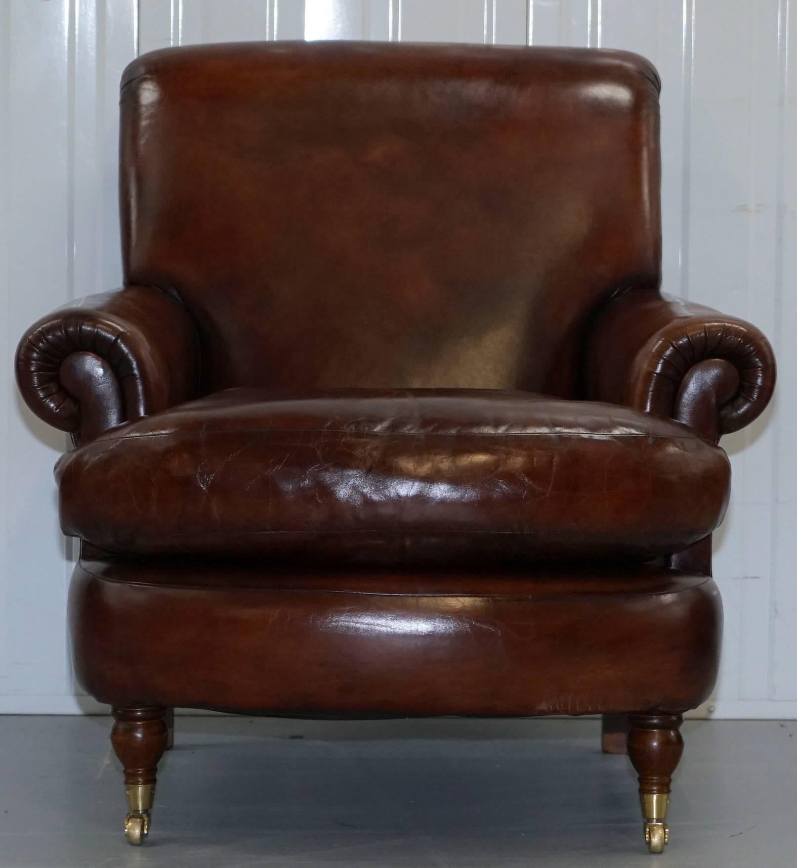 gentleman's leather chair