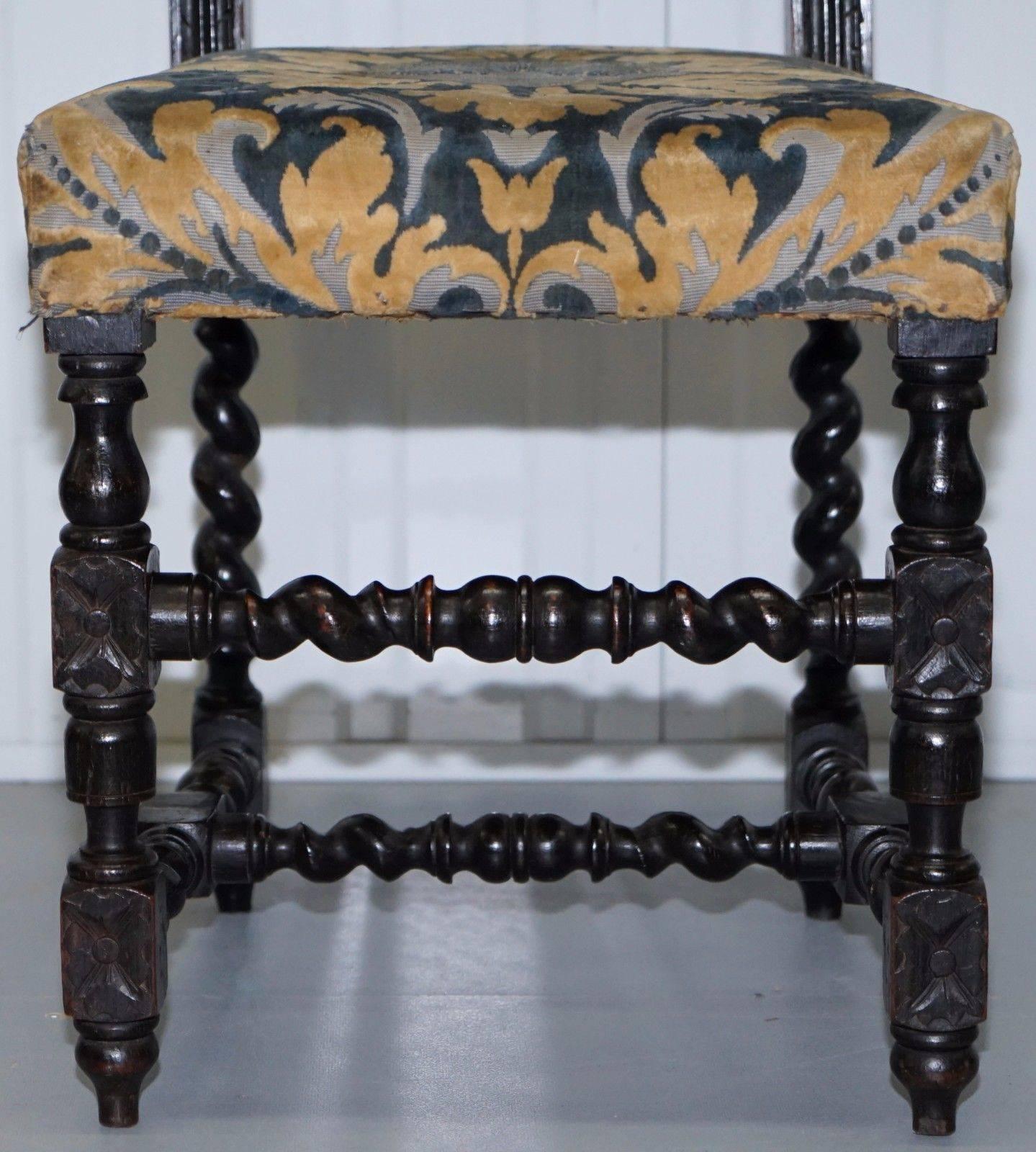 jacobean dining chairs
