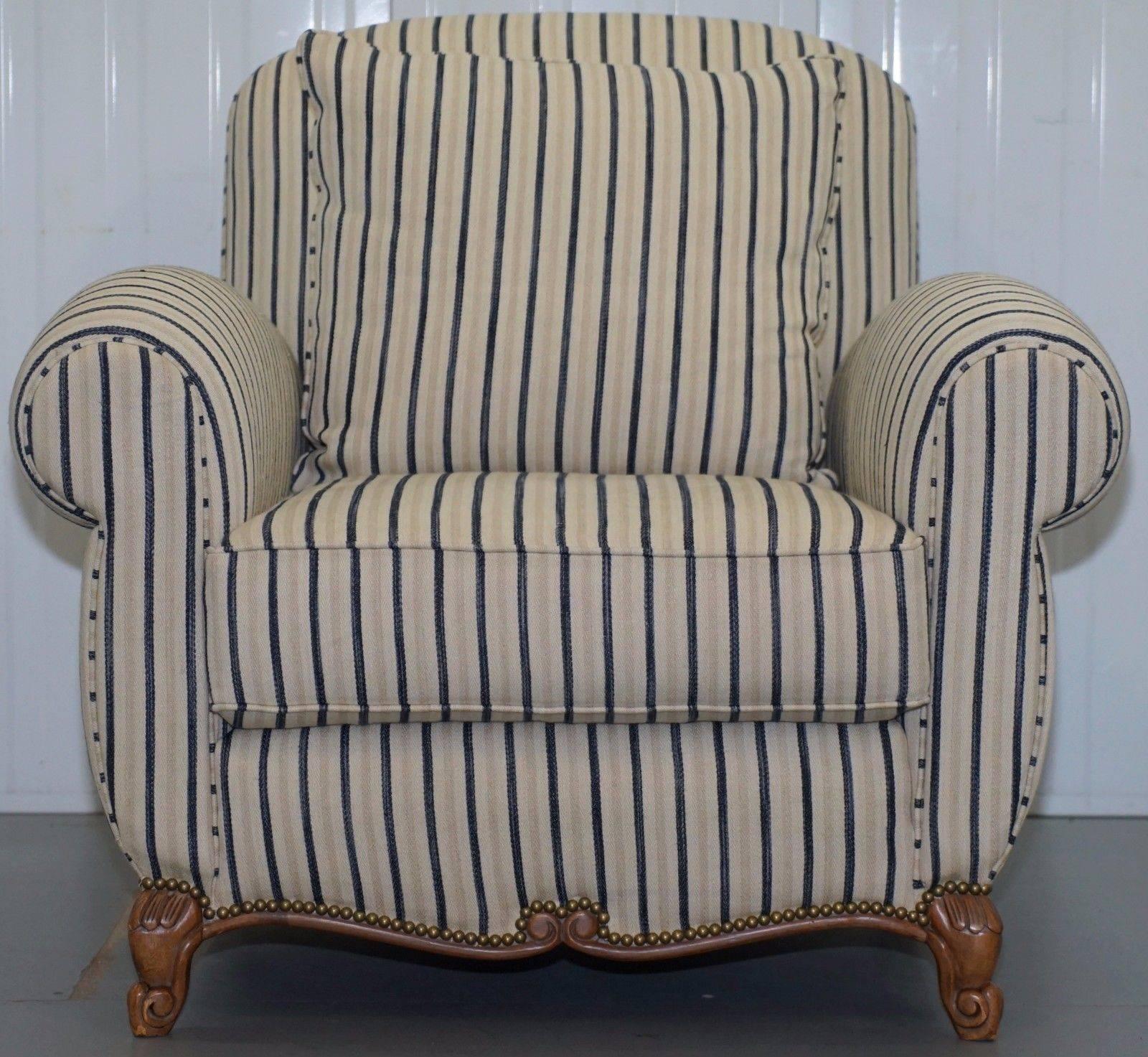 Wimbledon-Furniture

Wimbledon-Furniture is delighted to offer for sale this stunning RRP £6000 Ralph Lauren Marseilles Club armchair made with a Fruitwood frame and having feather filled cushions

This is one of the most comfortable and