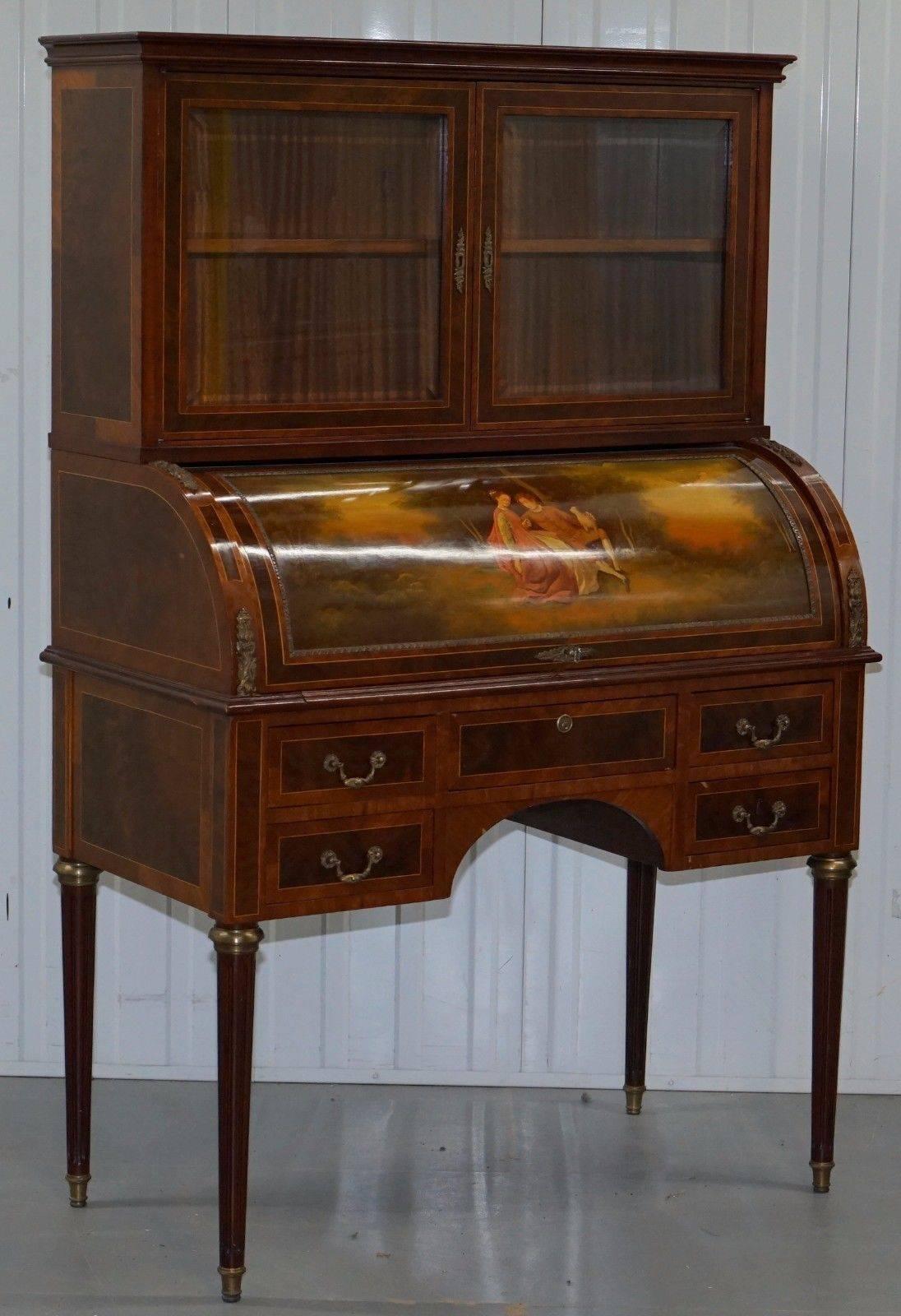 Wimbledon-Furniture

Wimbledon-Furniture is delighted to offer for sale this lovely pair of French Louis XVI Style Neoclassical Secretaire bookcase desks with Vernis martin style paintings

Please note the delivery fee listed is just a guide,