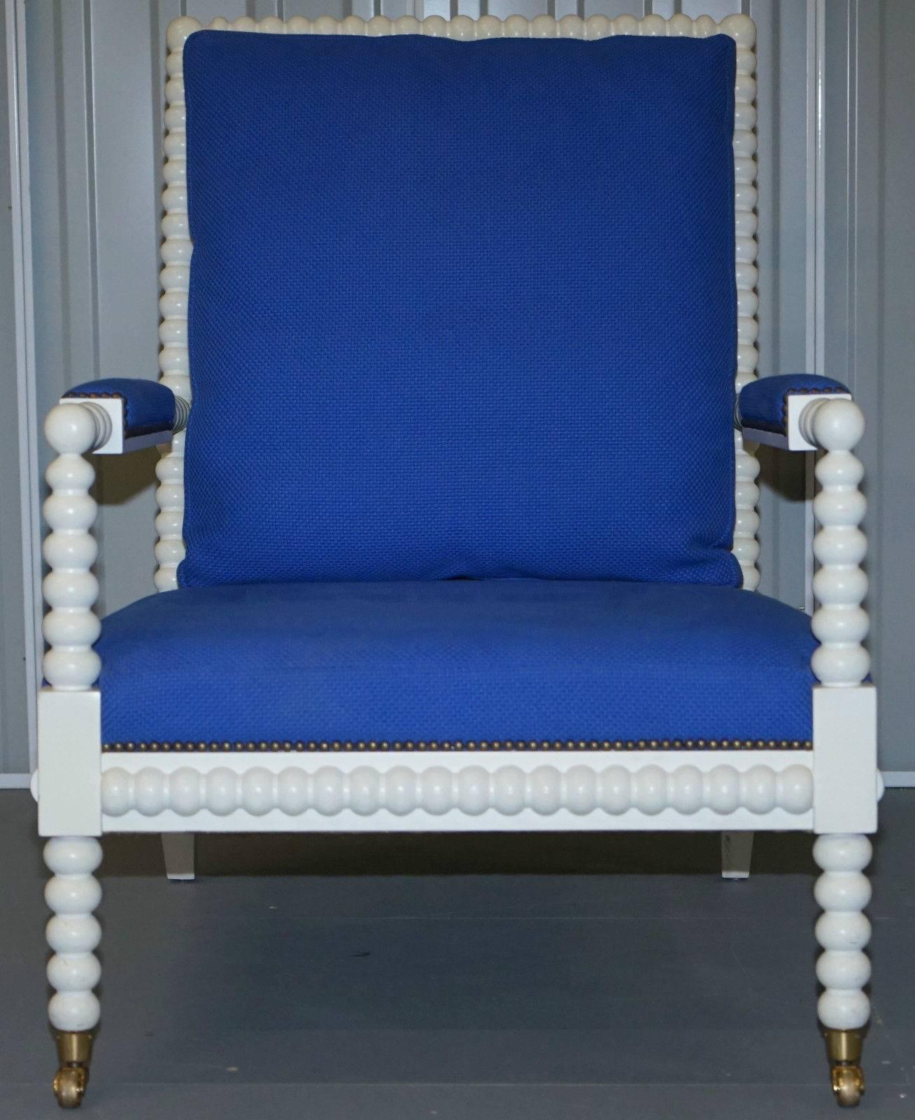 Wimbledon-Furniture

We are delighted to offer for sale this stunning Ralph Lauren RRP £4500 New Bohemian Spindle armchair

Please note the delivery amounts listed are just a guide, for an accurate cost please send me your postcode 

Based on the