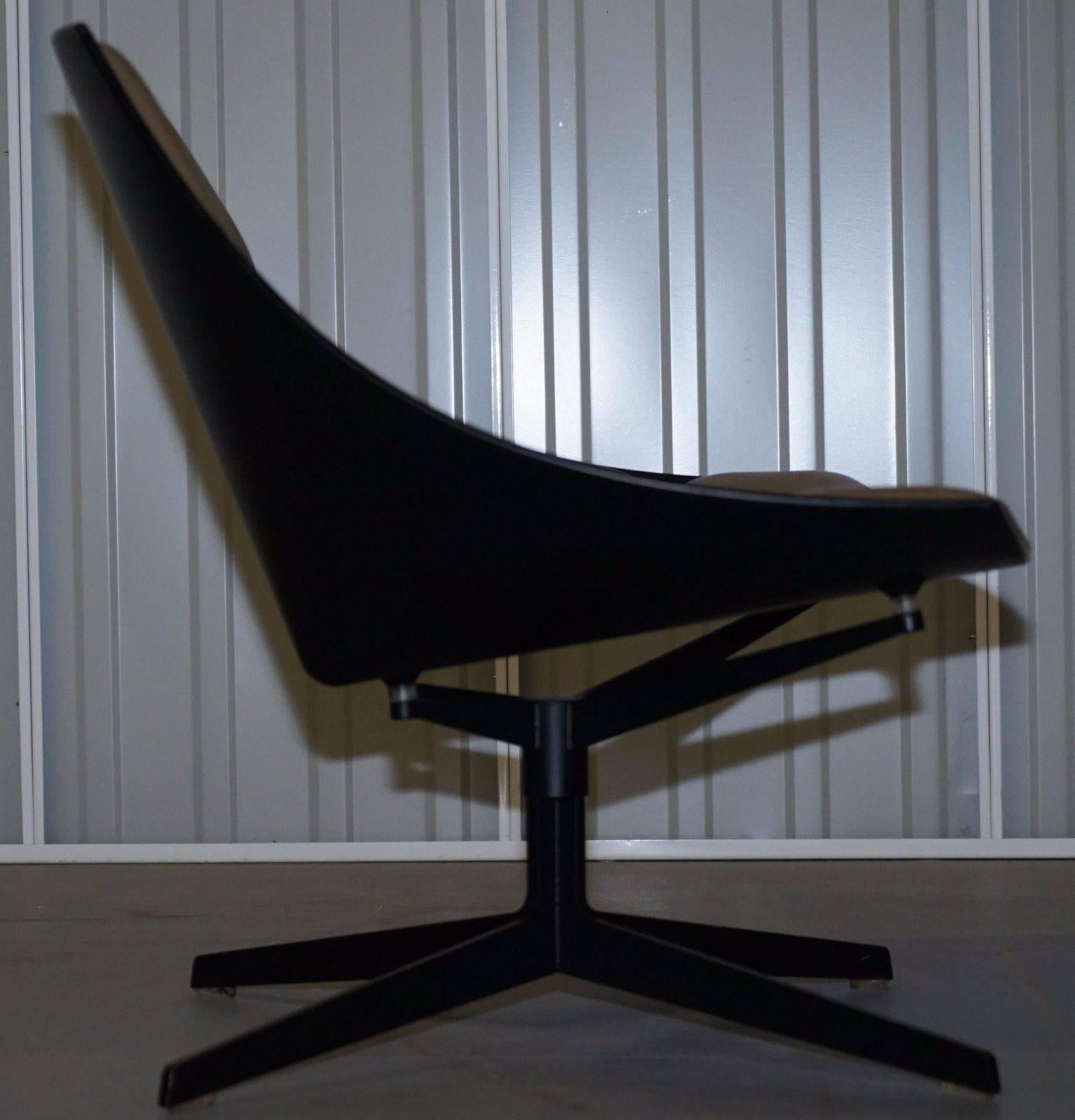 Danish Fritz Hansen Space Lounge Chair JL10 Jehs + Laub Designed