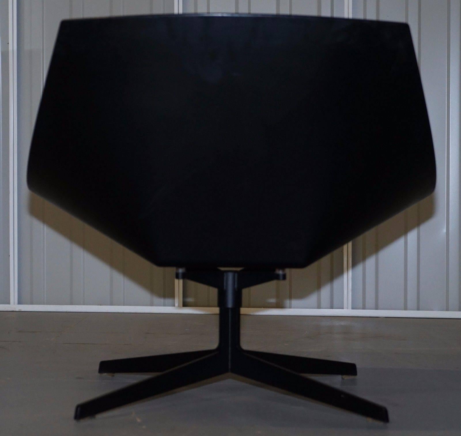Hand-Crafted Fritz Hansen Space Lounge Chair JL10 Jehs + Laub Designed