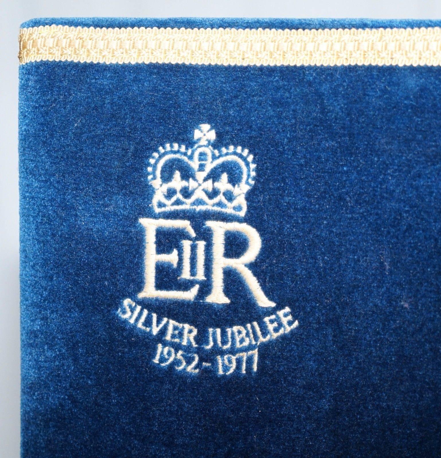 Hand-Carved Silver Jubilee Queen Elizabeth II Coronation  Limed Oak Peers Chair, 1952 - 1977