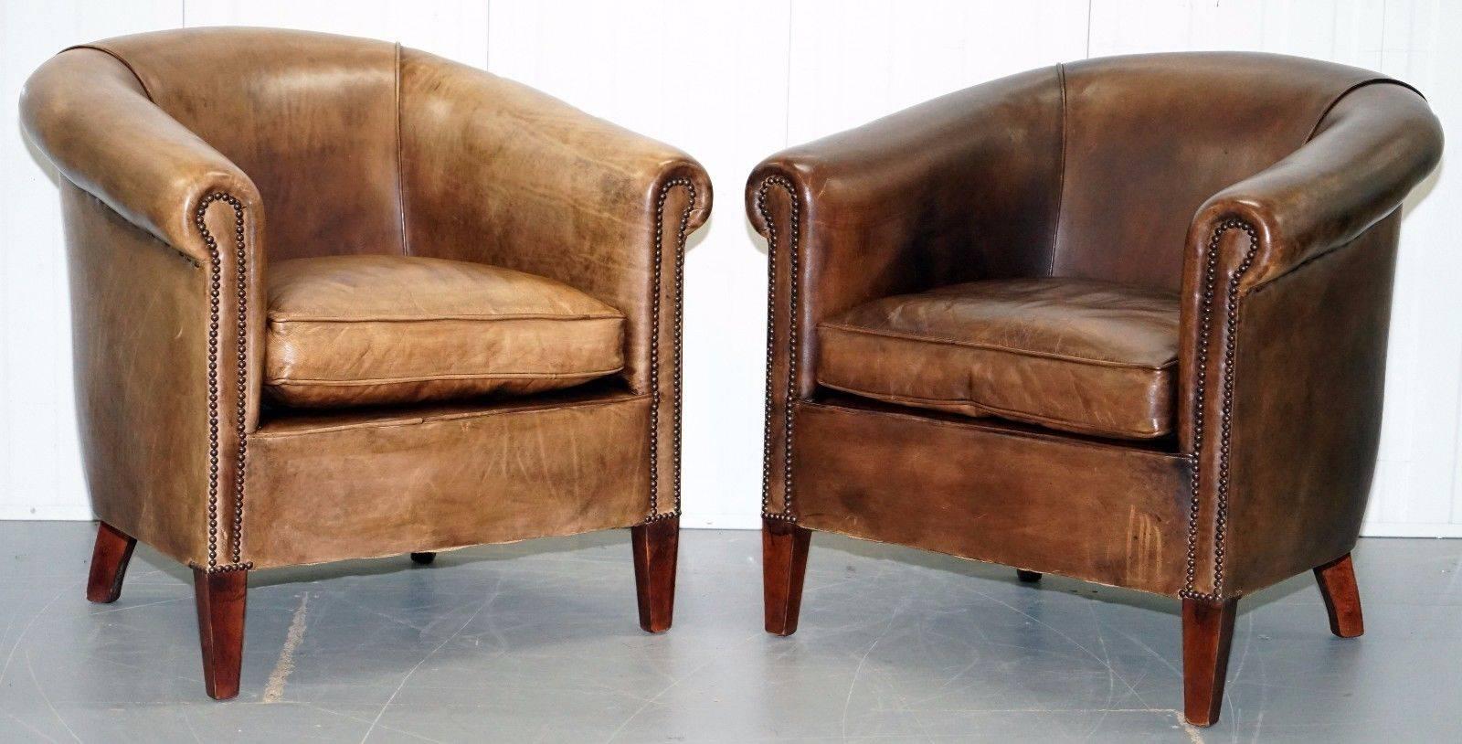 1 of 2 Leather chairs of Bath Amsterdam RRP £1895 each armchairs as seen in James Bond Specture

This auction is for the one chair, the other chair is listed under my other items, its pictured below so you can see the pair together, it’s the exact