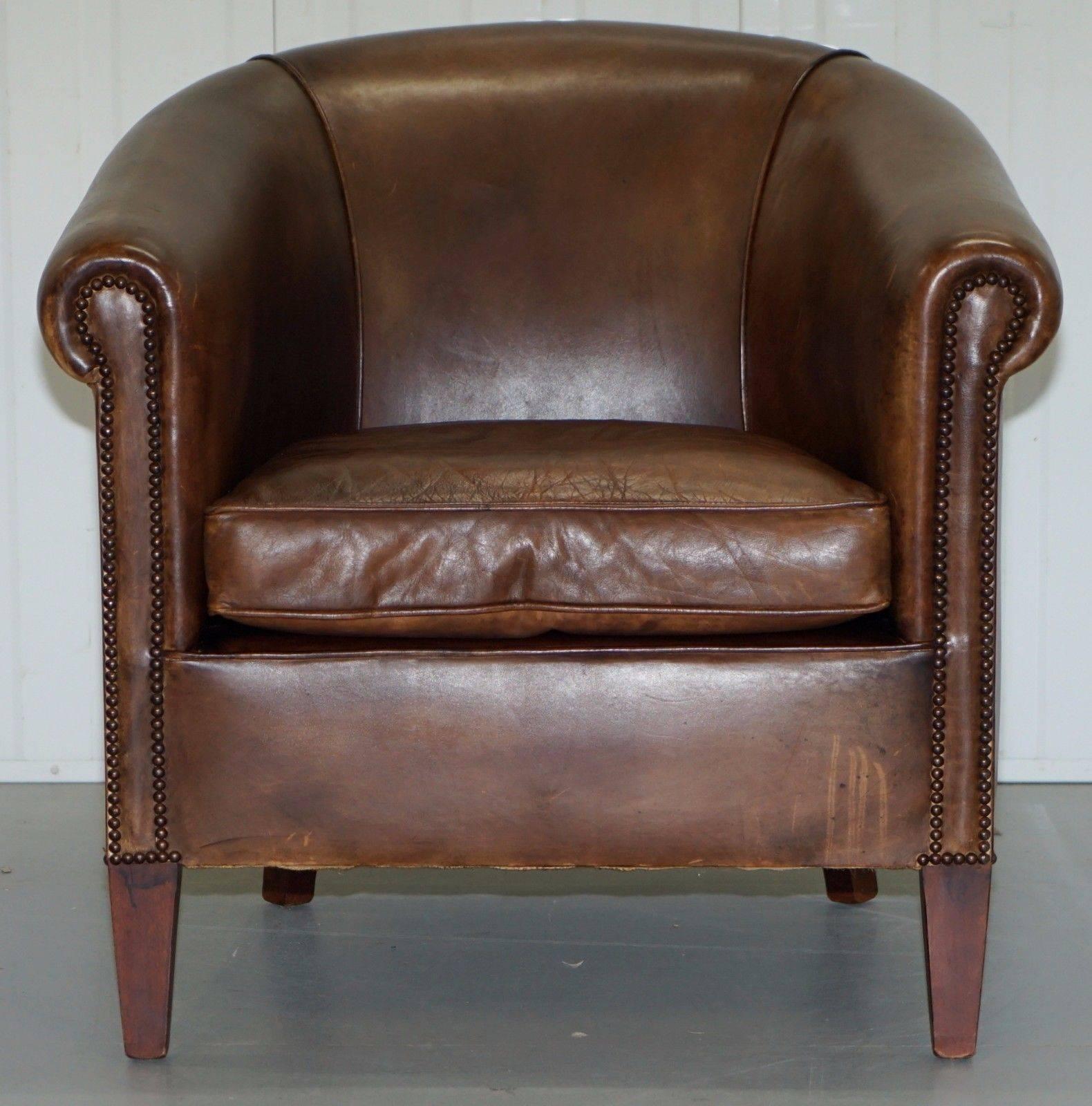 leather chairs of bath