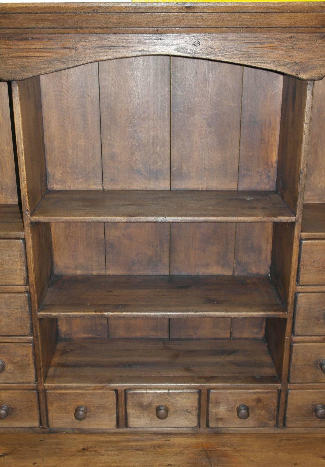 British Rare Victorian Merchants Apothecary Haberdashery Bank / Chest of Drawers Dresser
