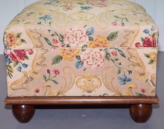 Victorian Club Armchair & Ottman Sprung Back Sides Arms