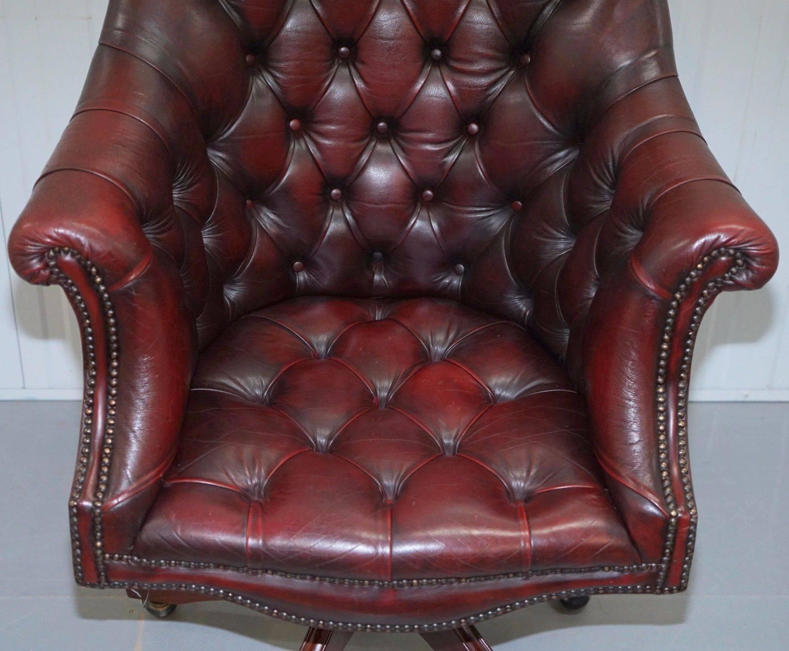 chesterfield office chair