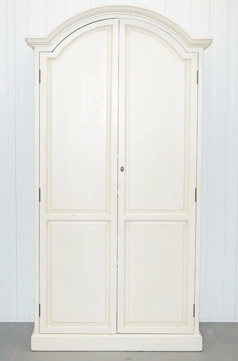 Lovely Solid Wood Vintage French Country Style Wardrobe With