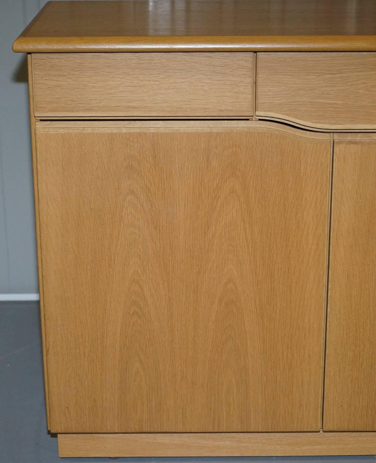 We are delighted to offer for sale this lovely Skovby SM303 RRP £1719 sideboard

This piece was bought and used for display, it has velvet lined drawers, the original paperwork and fully labeled to the back

It's in very nice condition, it may
