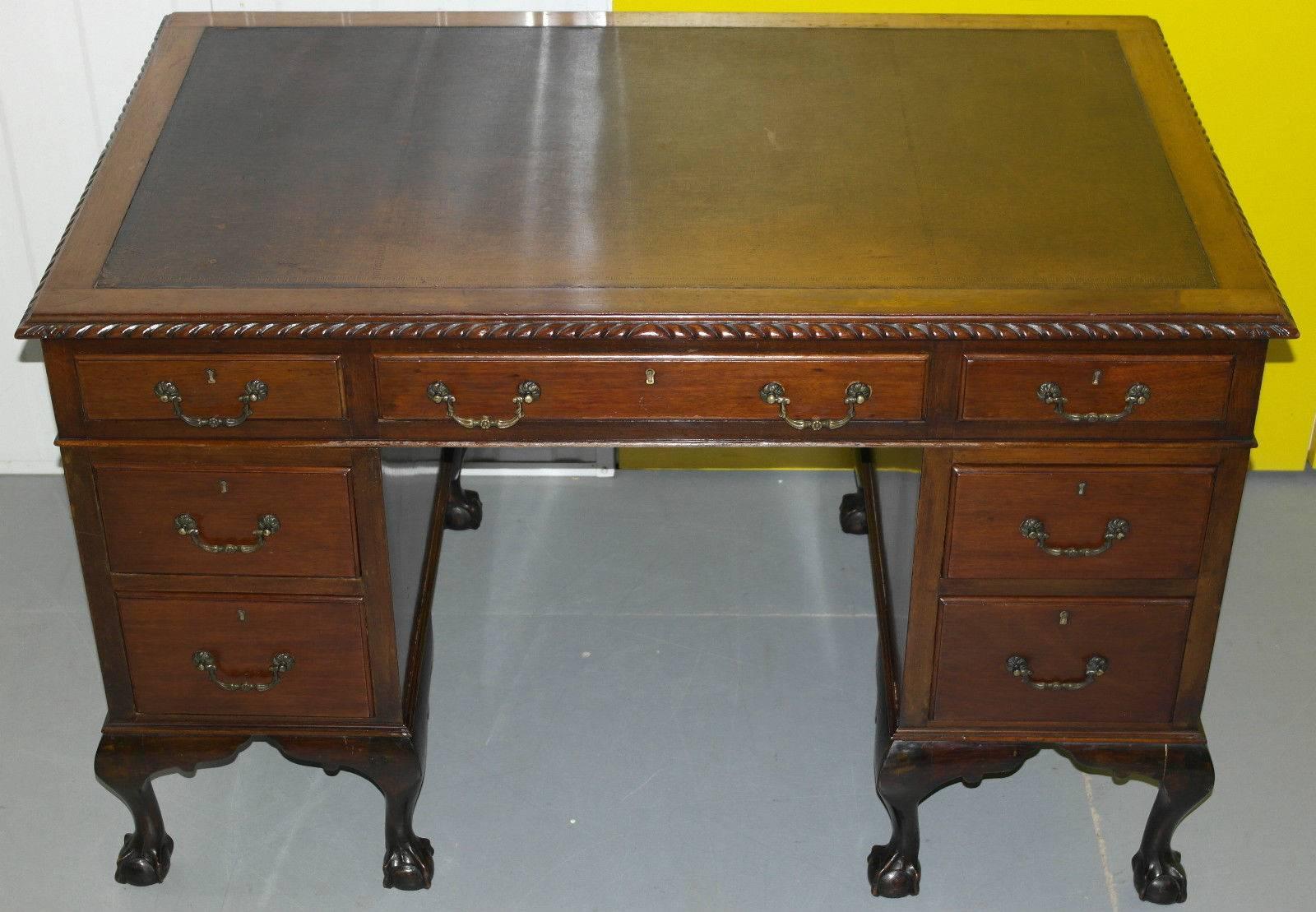 antique claw foot desk