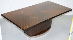 Kesterport American Walnut Extending Dining Table and Eight Chairs Seats 14