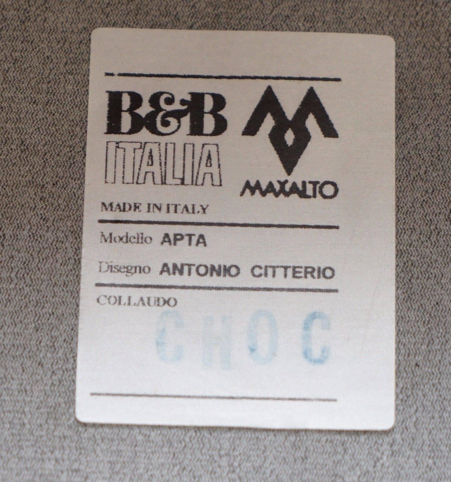 B&B Italia Maxalto Imprimatur Antonio Citterio Sessel, Paar (Handgefertigt) im Angebot