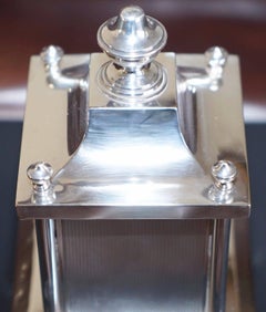 Stunning Very Large Asprey & Co Ltd London 1927 Solid Sterling Silver Cigar Box
