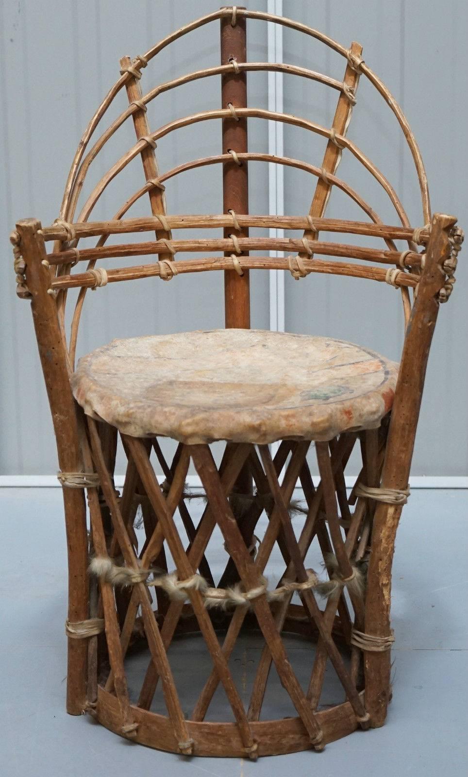 native american chair