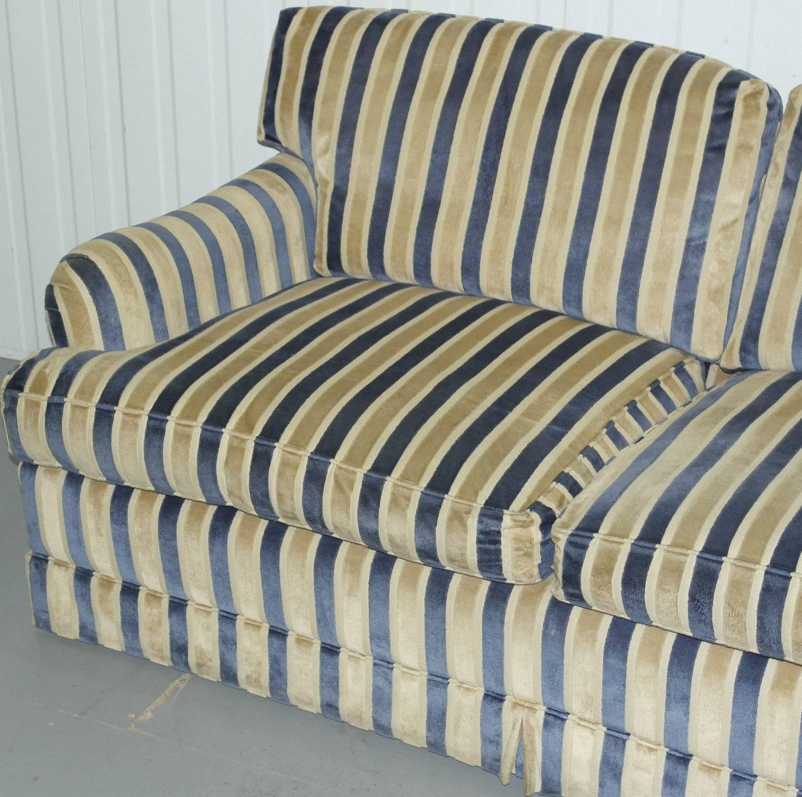 stripped couch