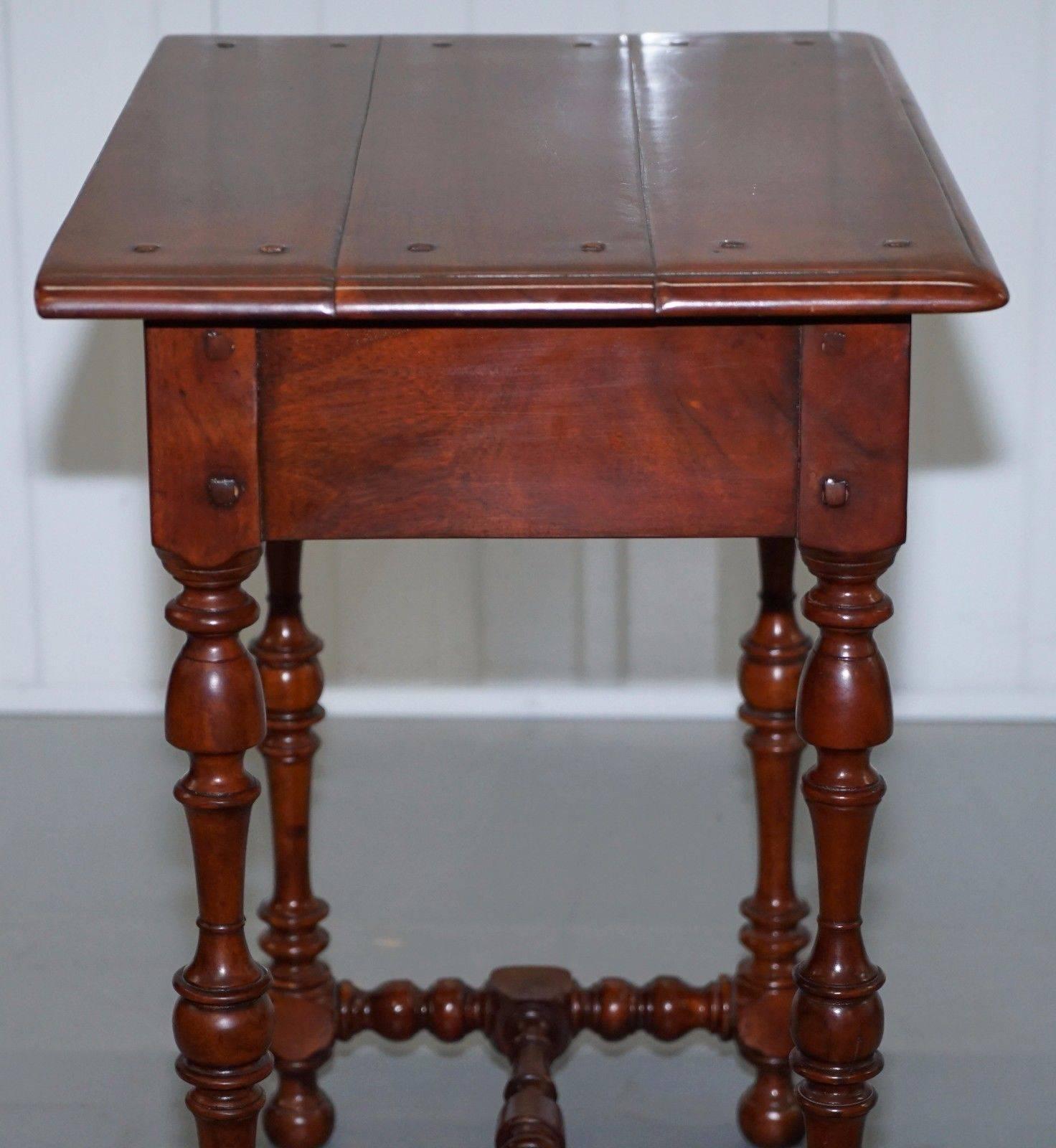 Hardwood Stunning Theodore Alexander Accent Butlers Large Side Lamp Wine Table