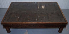 500+ Year Old 100% Original Chinese Monks Door Converted Coffee Table