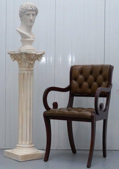 Austin Prod Inc 1984 Sculpture of Michelangelo's David Head & Corinthian Pillar