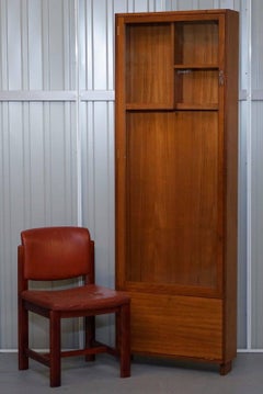 Pedley Saffron Walden Mahogany Gun Cabinet Case Three Locks