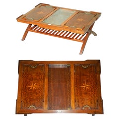 STARBAY LIVING THE LEGEND CEYLAN SHOWCASE COFFEE TABLE REMOVABLE SERViNG TRAYS