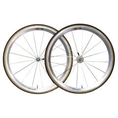 ViNTAGE CAMPGANOLO SHAMAL 12 HPW WHEELSET 700C 1996/97 ON TUBULAR TYRES