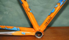 COLNAGO MASTER OLYMPiC GEO WORLD PAINT 56CM ROAD BIKE FRAME CHRIS KING HEADSET