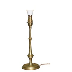 ANTIQUE 1900'S SUPER DECORATiVE FULLY RESTORED ENGLISH BRASS TABLE LAMP