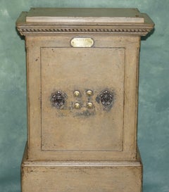 ANTiQUE ORIGINAL PAINT FRENCH CIRCA 1880 PETITJEAN PARIS COMBINATION LOCK SAFE