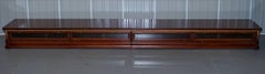 Handmade Solid Mahogany Cinema TV Media Entertainment Stand