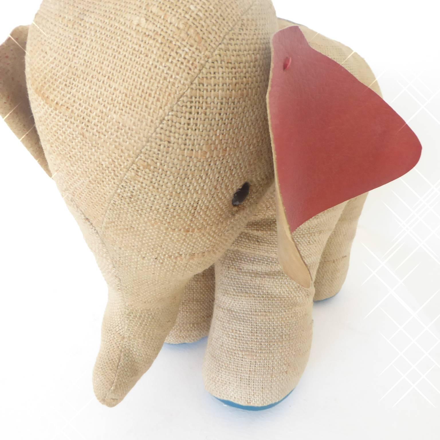 Vintage Elephant Therapeutic Toy by Renate Müller In Fair Condition In Krefeld, DE