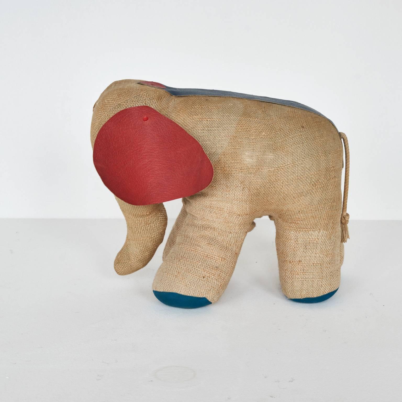 Mid-Century Modern Vintage Elephant Therapeutic Toy by Renate Müller
