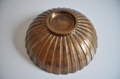 Large Bronze Bowl by Tinos Denmark, Art Deco, 1940s