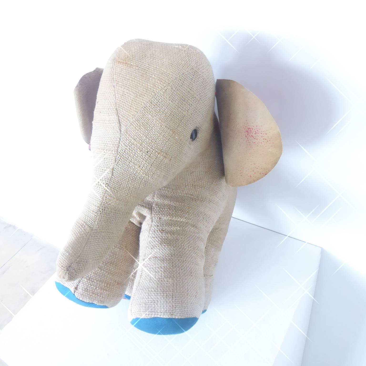 Vintage Elephant Therapeutic Toy by Renate Müller 1