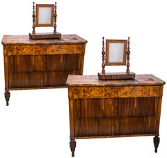 Pair of Italian Empire Chests of Drawers, 1800s