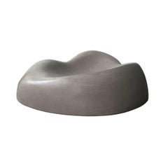 Persephone II Concrete Cat Bed in Oracle Pattern, Handmade Organic Modern