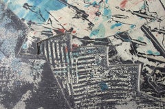 Foreign Landscape, Double Sided Concrete Tactile Wall Sculpture, 2014