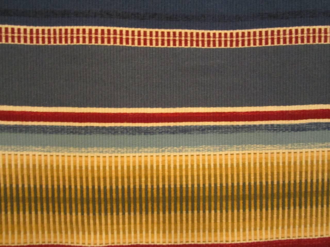 Late 20th Century Big Light Scandinavian Raanu Tapestry For Sale