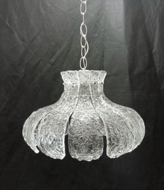 Vintage Large Murano Glass Chandelier by Carlo Nason for Mazzega, Italy, 1960s  