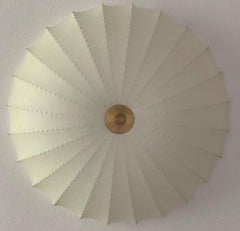 Large Cocoon Flush Mount by Friedel Wauer for Goldkant, Castiglioni, Flos Style