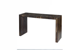 Table console Butcher Block d'Amuneal