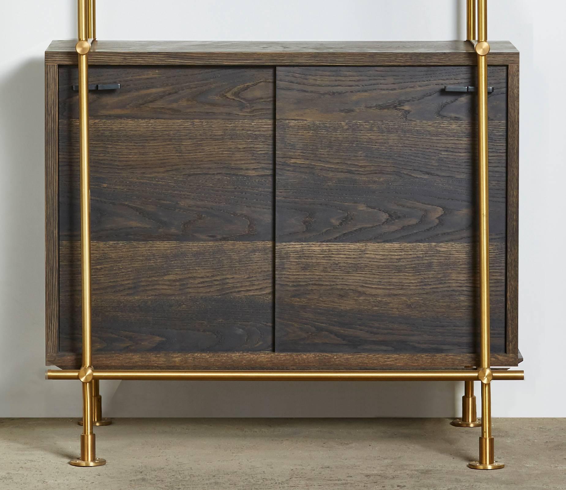 Modern Amuneal's Collector's 1 Bay with Credenza For Sale